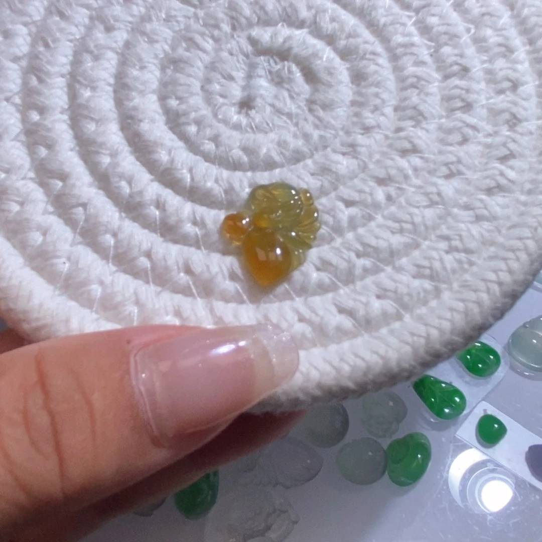 未镶嵌定制翡翠翡翠18.2/14.5/2.2