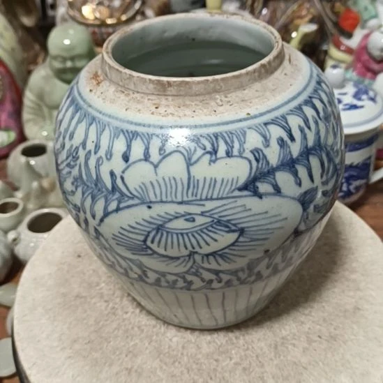 摆件陶青花陶瓷摆件青花陶瓷摆件青花陶瓷