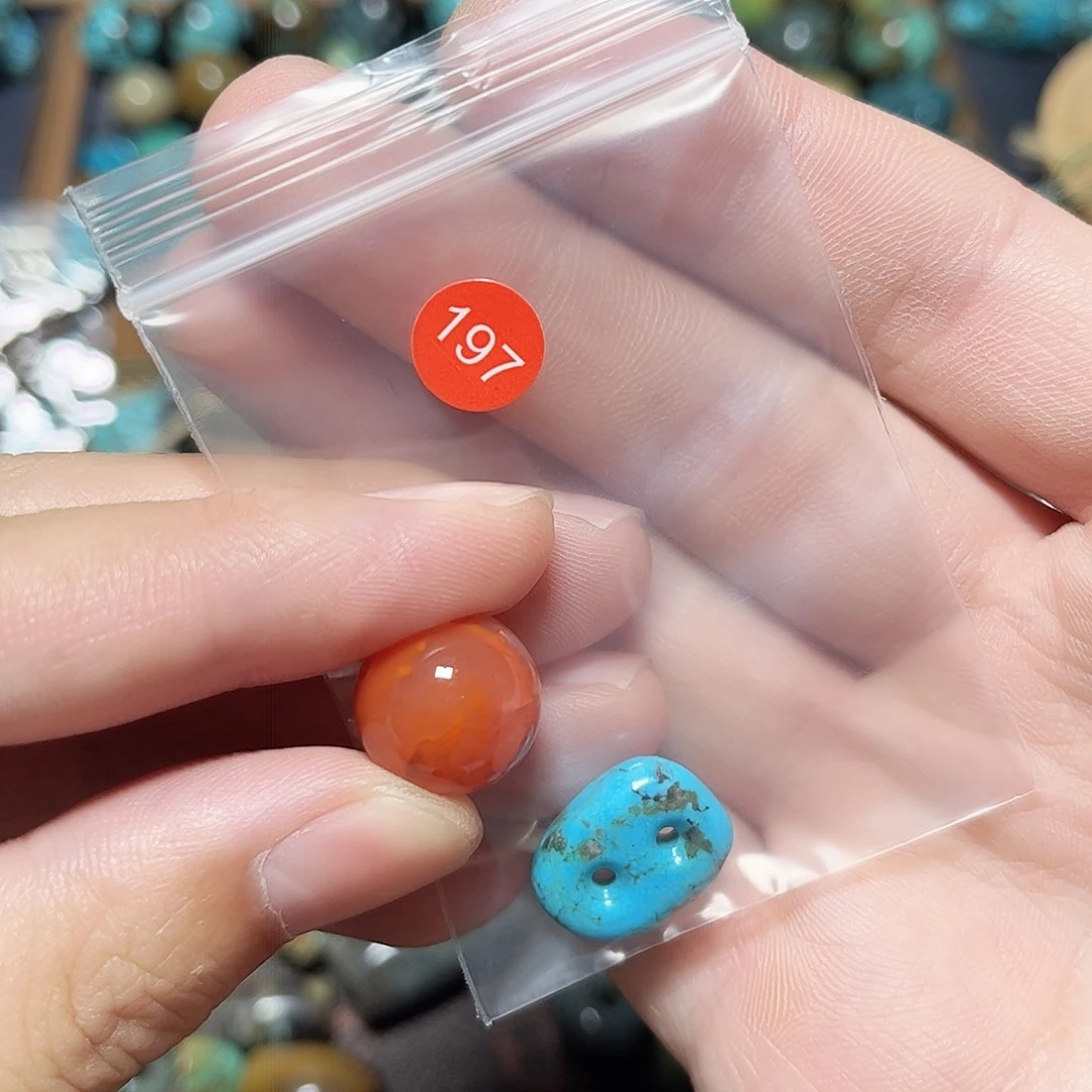 小***木玛瑙/玉髓未镶嵌圆珠桶珠老型手串！！