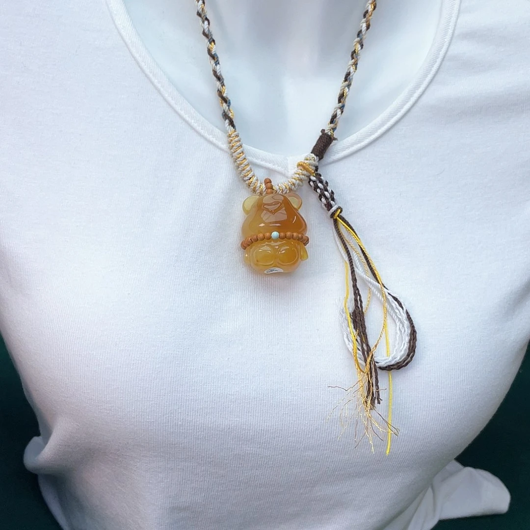 琥珀裸石未镶嵌蜜蜡