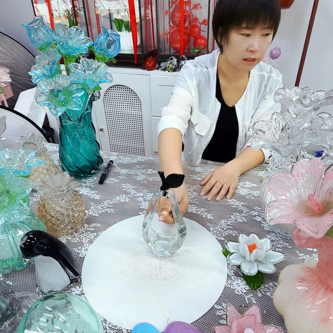 琉璃花瓶花器艺术品