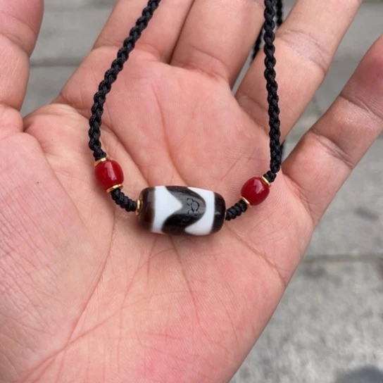 未镶嵌颈饰玛瑙/玉髓（覆膜）