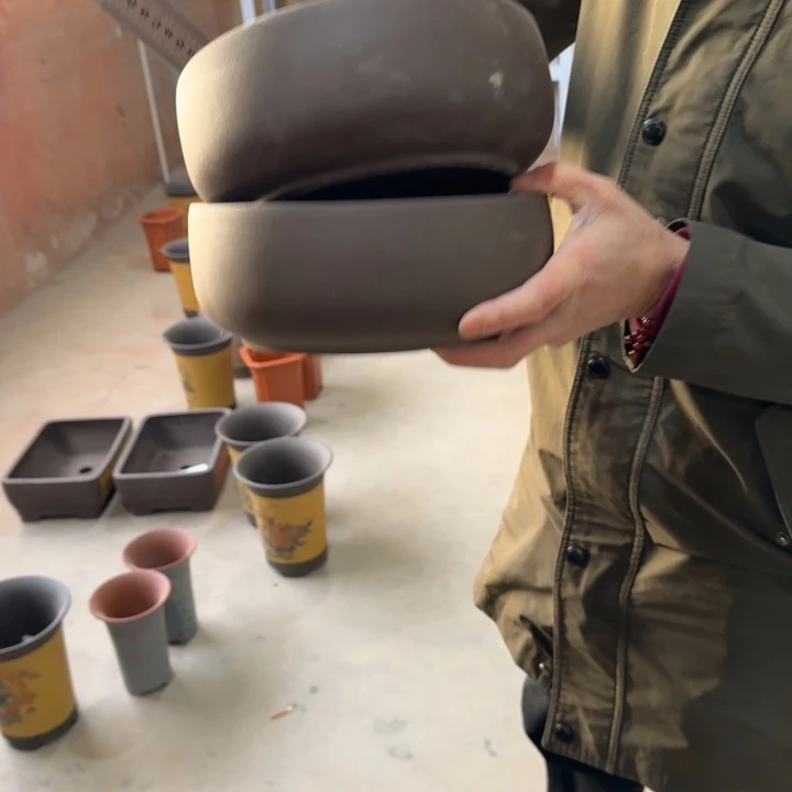 紫砂花盆紫砂花盆破损补发