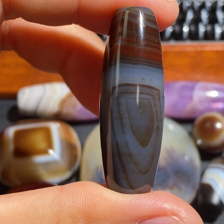 玛瑙/玉髓未镶嵌项链