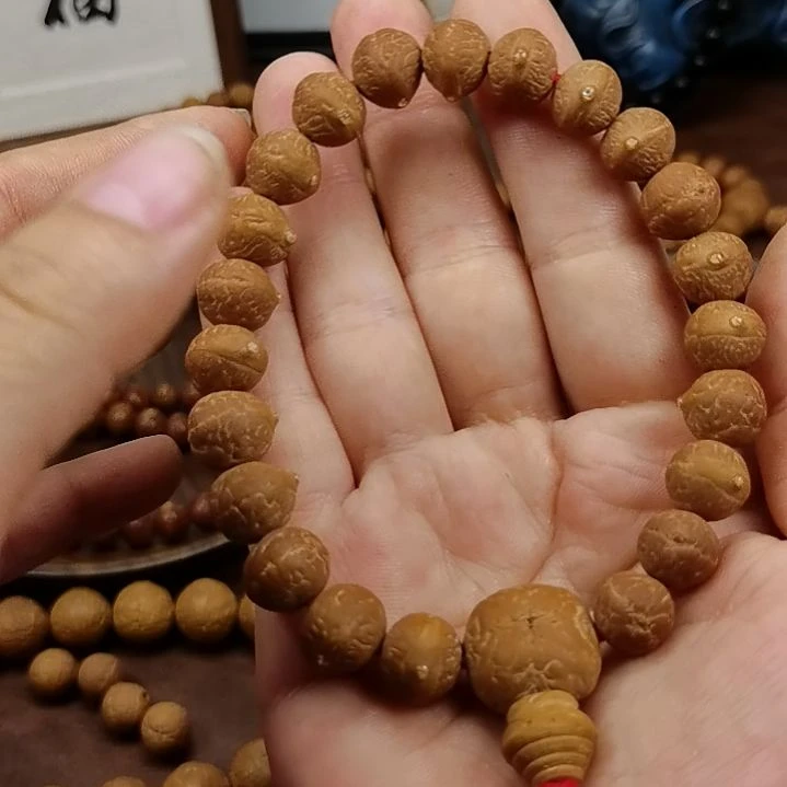 凤眼菩提手串7*尼泊尔凤眼菩提福利10.8