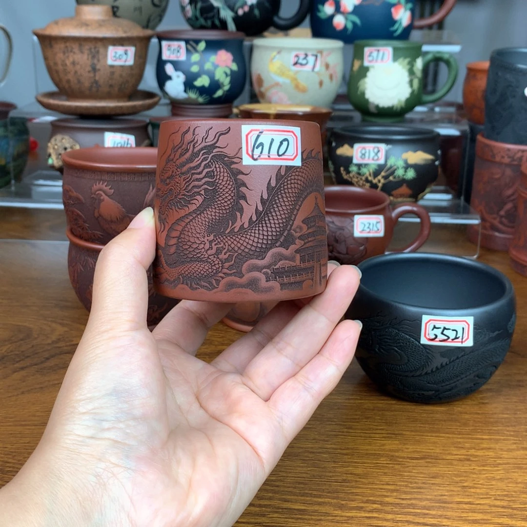 茶杯紫砂宜兴紫砂茶具