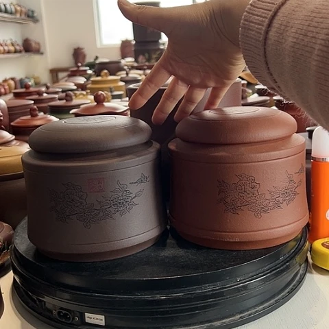 【闪购商品】紫砂茶叶罐