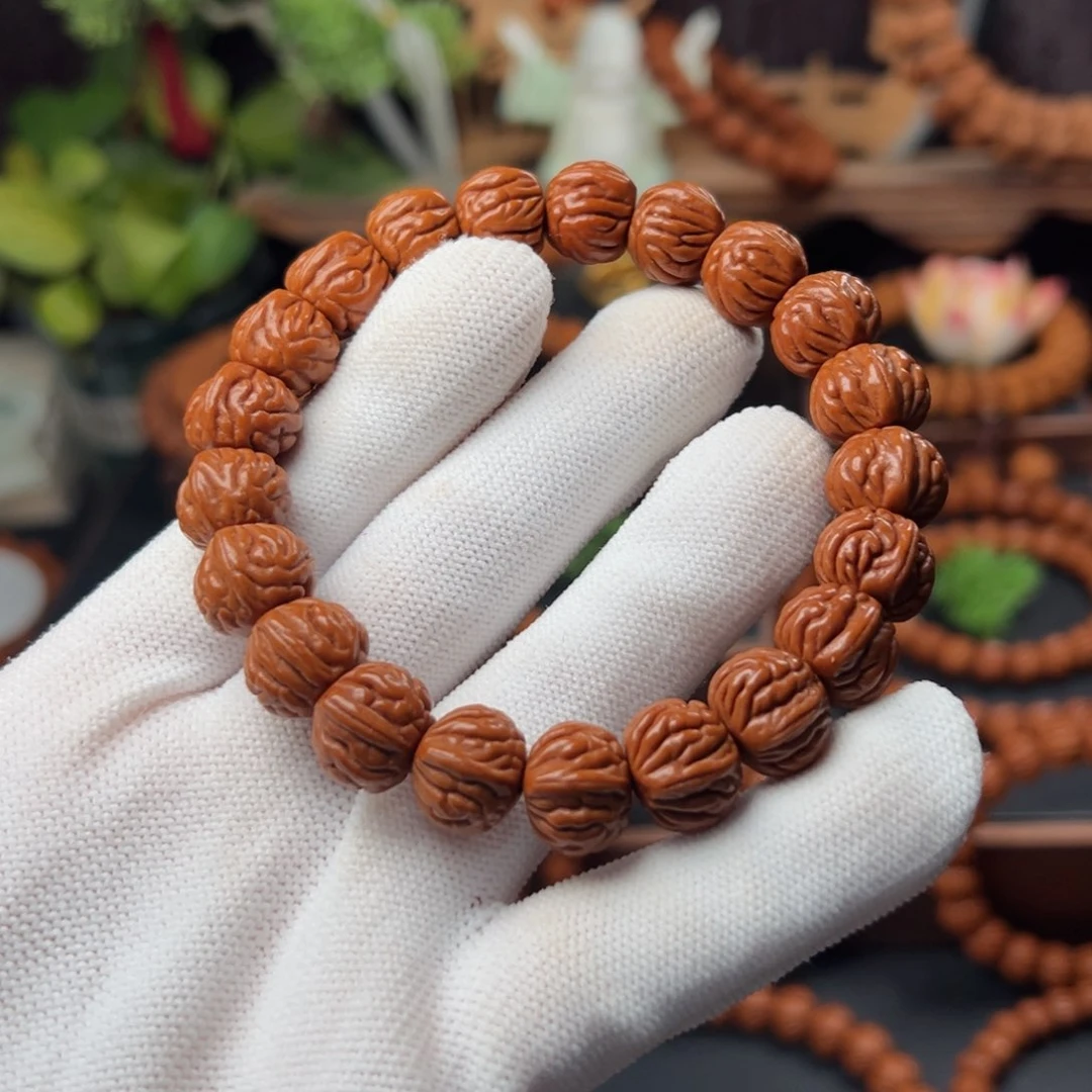 桃核吊坠p**！1.3双脊龙手串