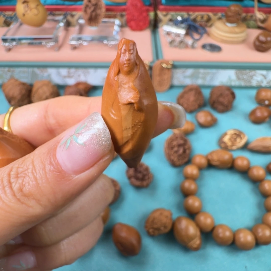 手串/手链橄榄核核潮核雕手工制作