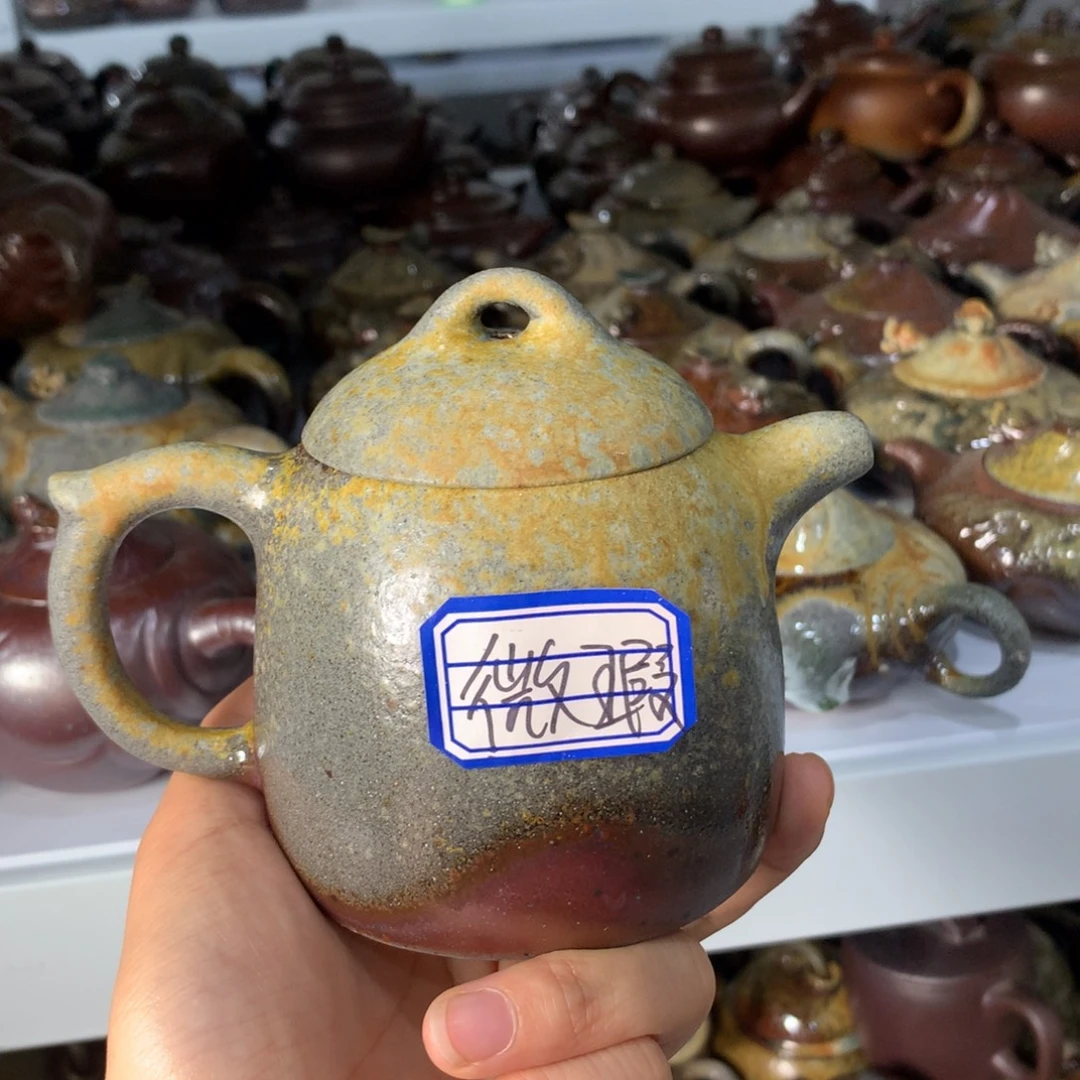 A***C茶壶紫砂纯自然柴烧