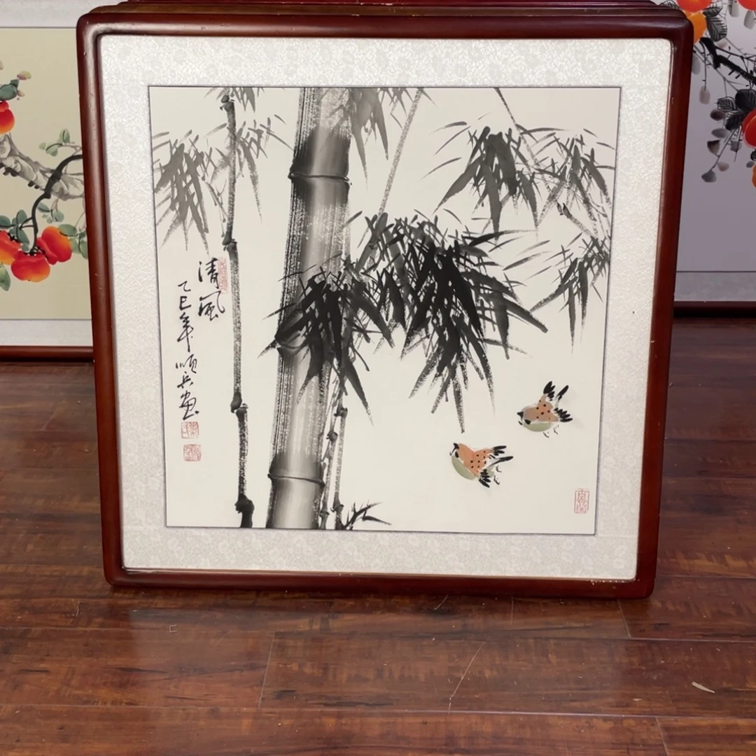 国画带框尺寸63*63厘米