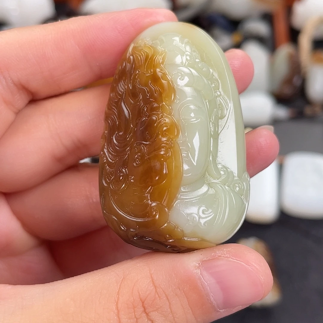 未镶嵌和田玉挂件