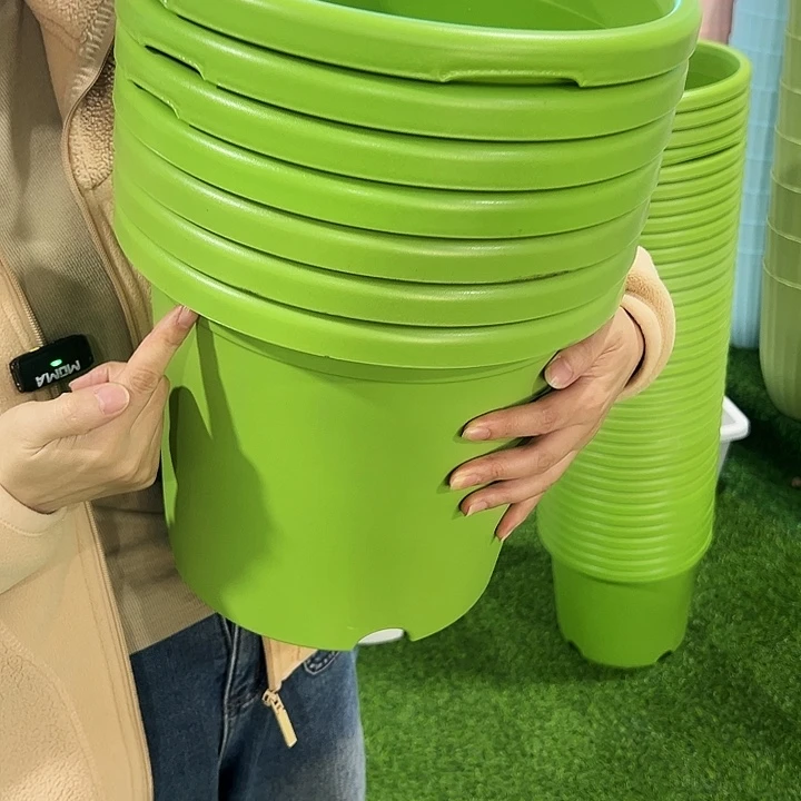 微瑕四季5号口29高24果绿色无托7只