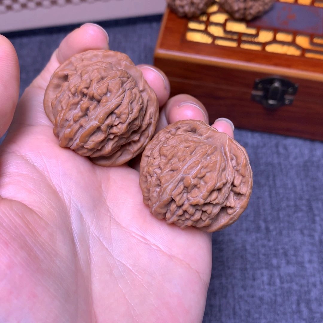 文玩核桃吊坠四座楼
