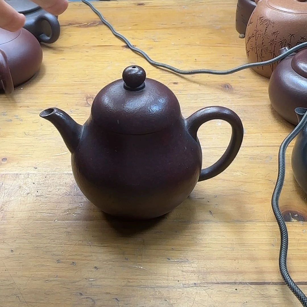紫砂茶壶民间手艺人全手工制作