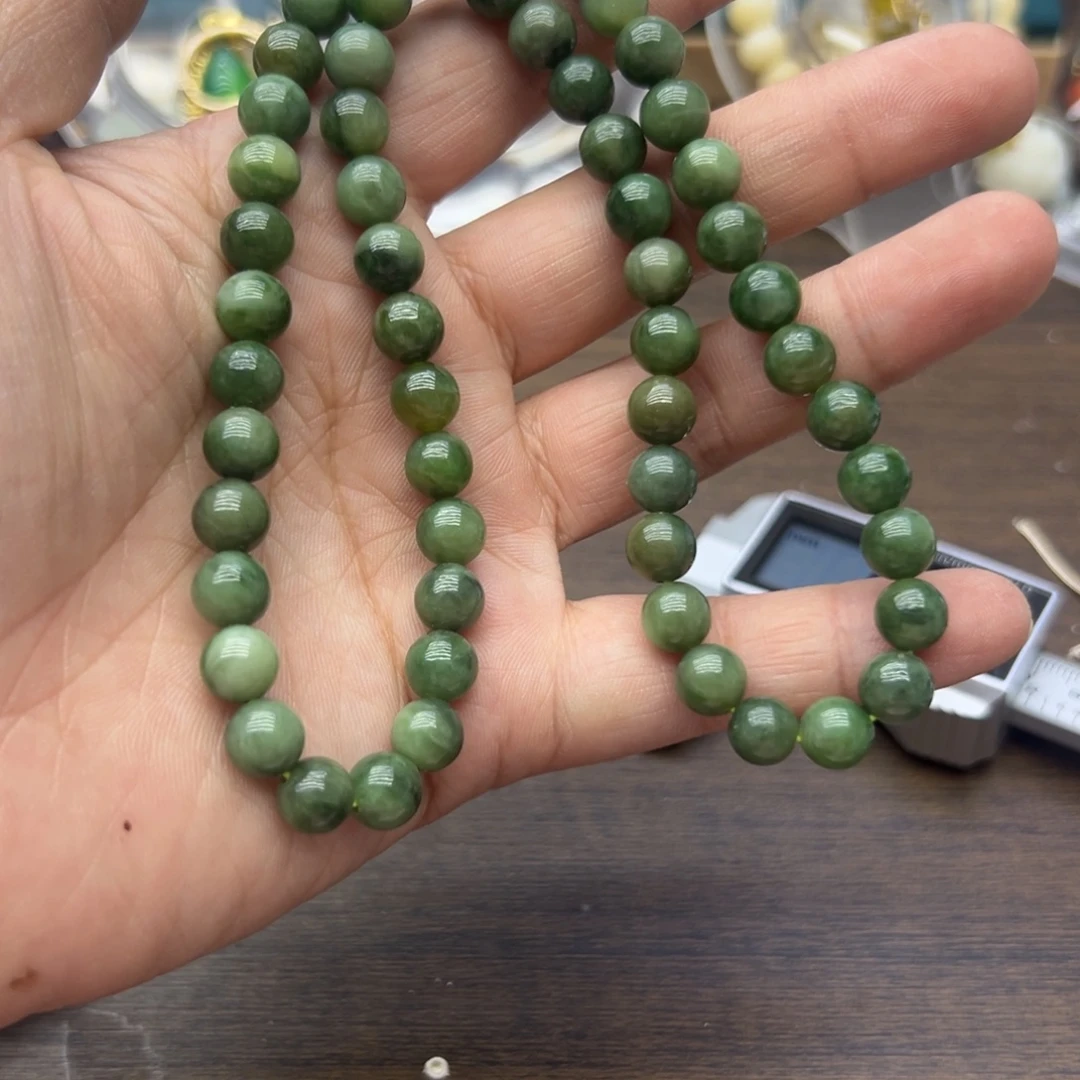 和田玉未镶嵌颈饰528