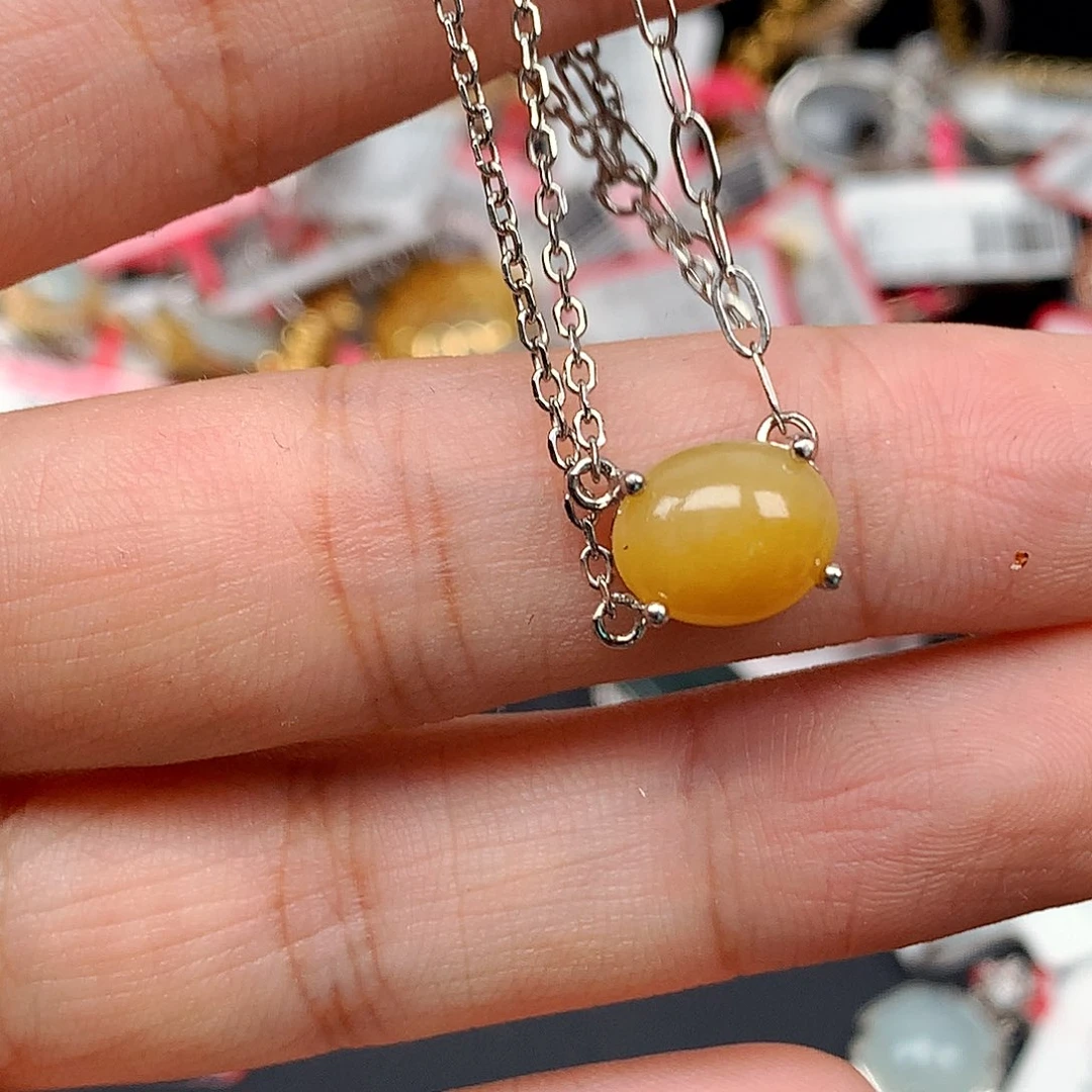 翡翠戒指银S925镶嵌