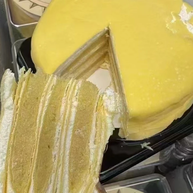 猫山王千层榴莲蛋糕400克一盒