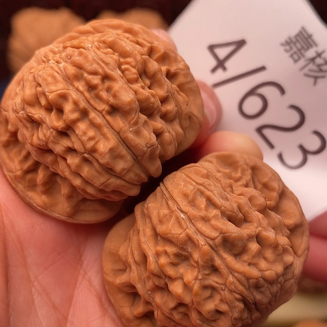 念***.文玩核桃把件40汉高楼