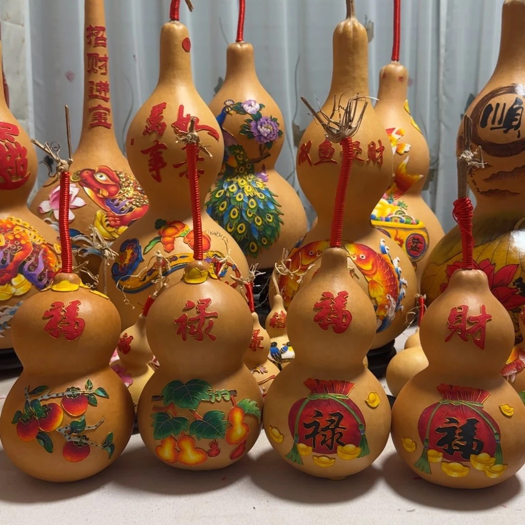 元***貞木葫芦福禄中号四个