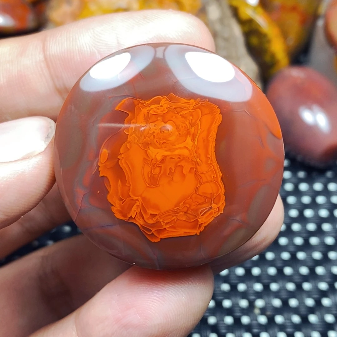 未镶嵌吊坠(不含链)玛瑙/玉髓农**拳