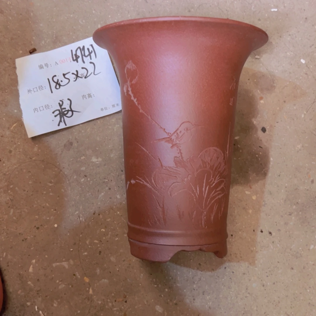 花盆紫砂紫紫砂盆