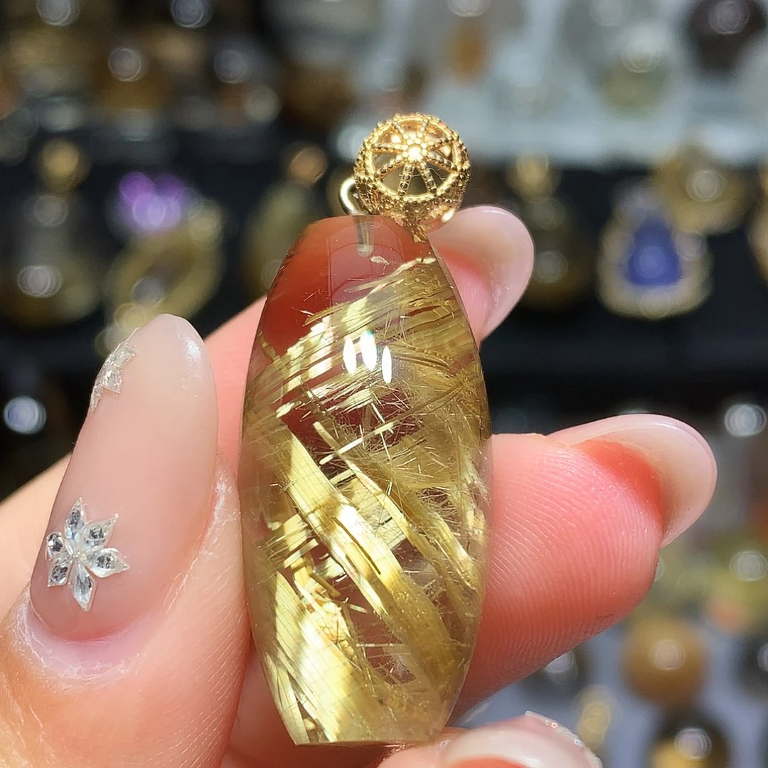 珠宝半成品水晶银S925镀金镶嵌