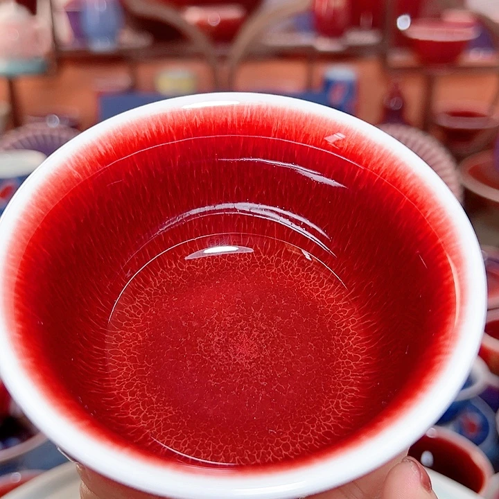 瓷片景德镇品艺轩郎红