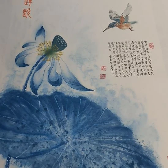 手绘作品全场放大漏现场