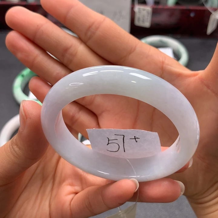 未镶嵌手镯翡翠我***羊手镯