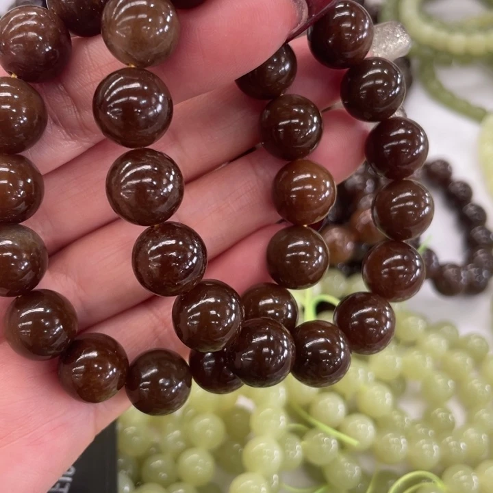 和田玉（糖玉）手链未镶嵌