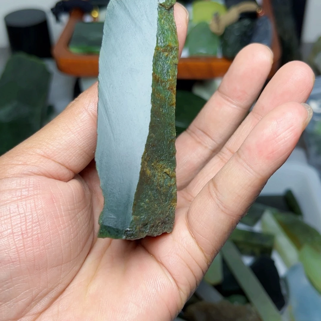 未镶嵌和田玉（子料）珠宝半成品