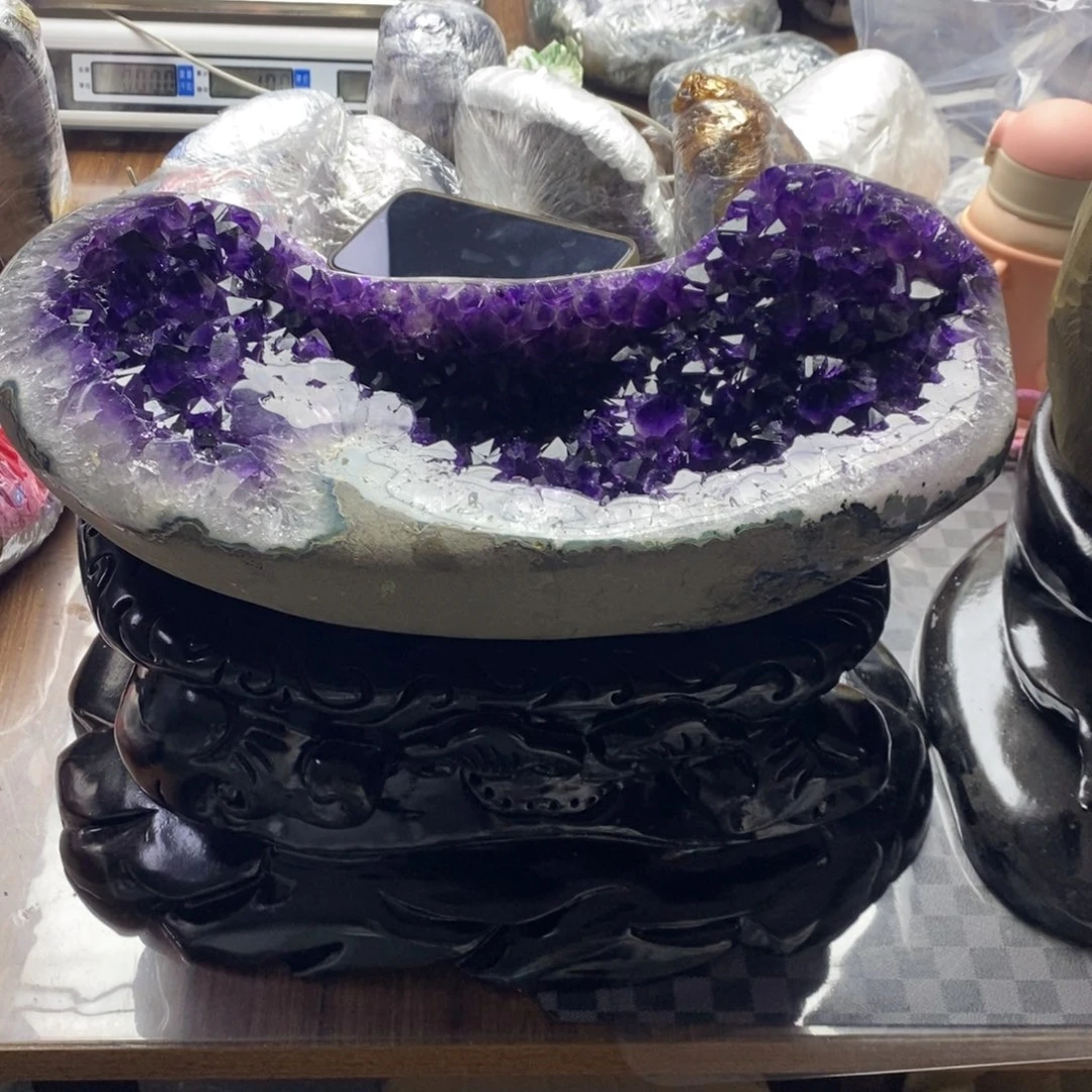 大型摆件（非配饰）未镶嵌紫晶