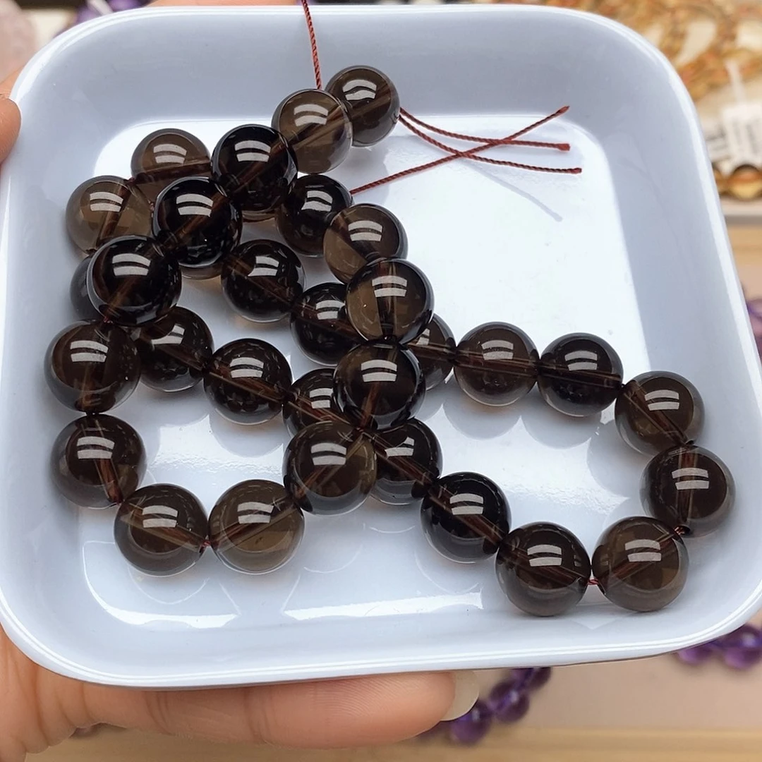 水晶手链未镶嵌月***姐茶晶12