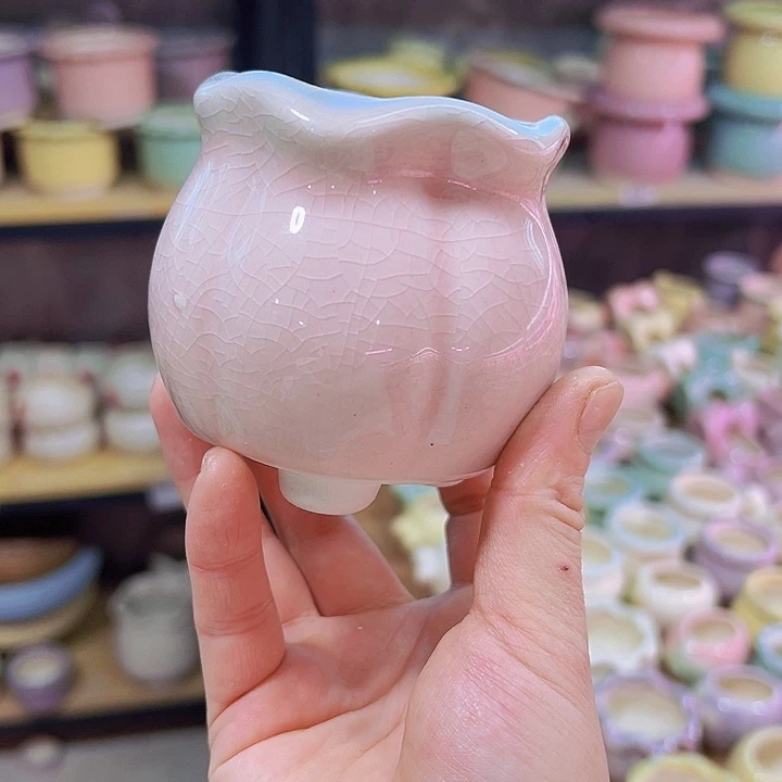 陶瓷花盆当场凑满12包邮