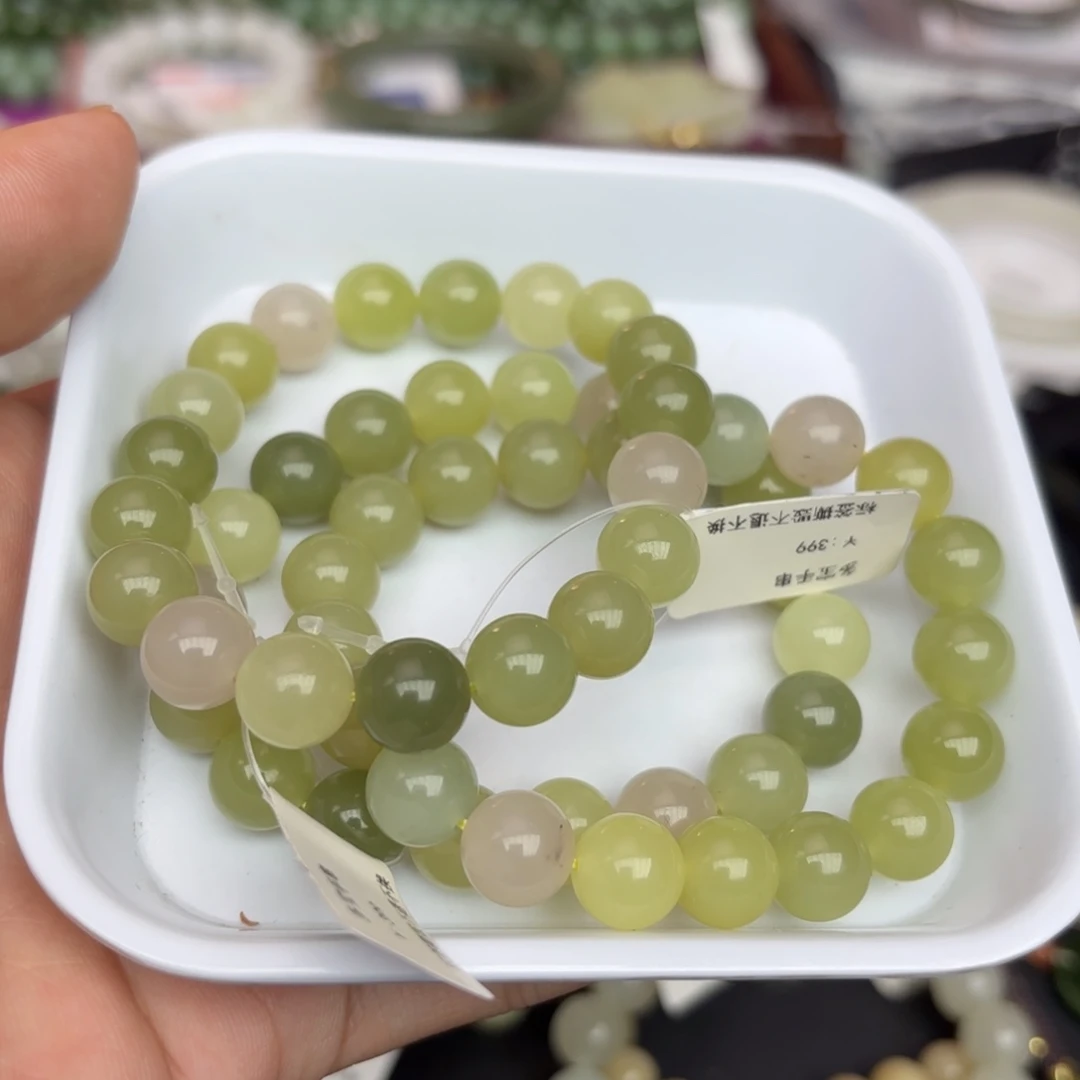 和田玉未镶嵌手链拍一发一多样性