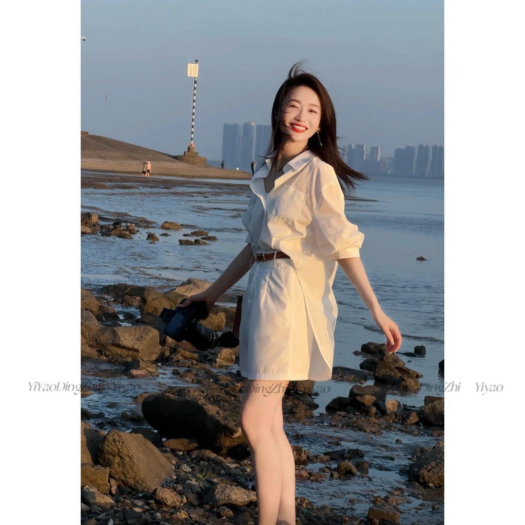 亦瑶定制 陌上云/连衣裙 夏季新款高端时尚显瘦连体款4XLDD7196
