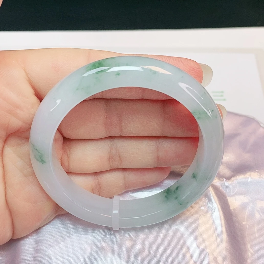 未镶嵌手镯翡翠正圈56.3