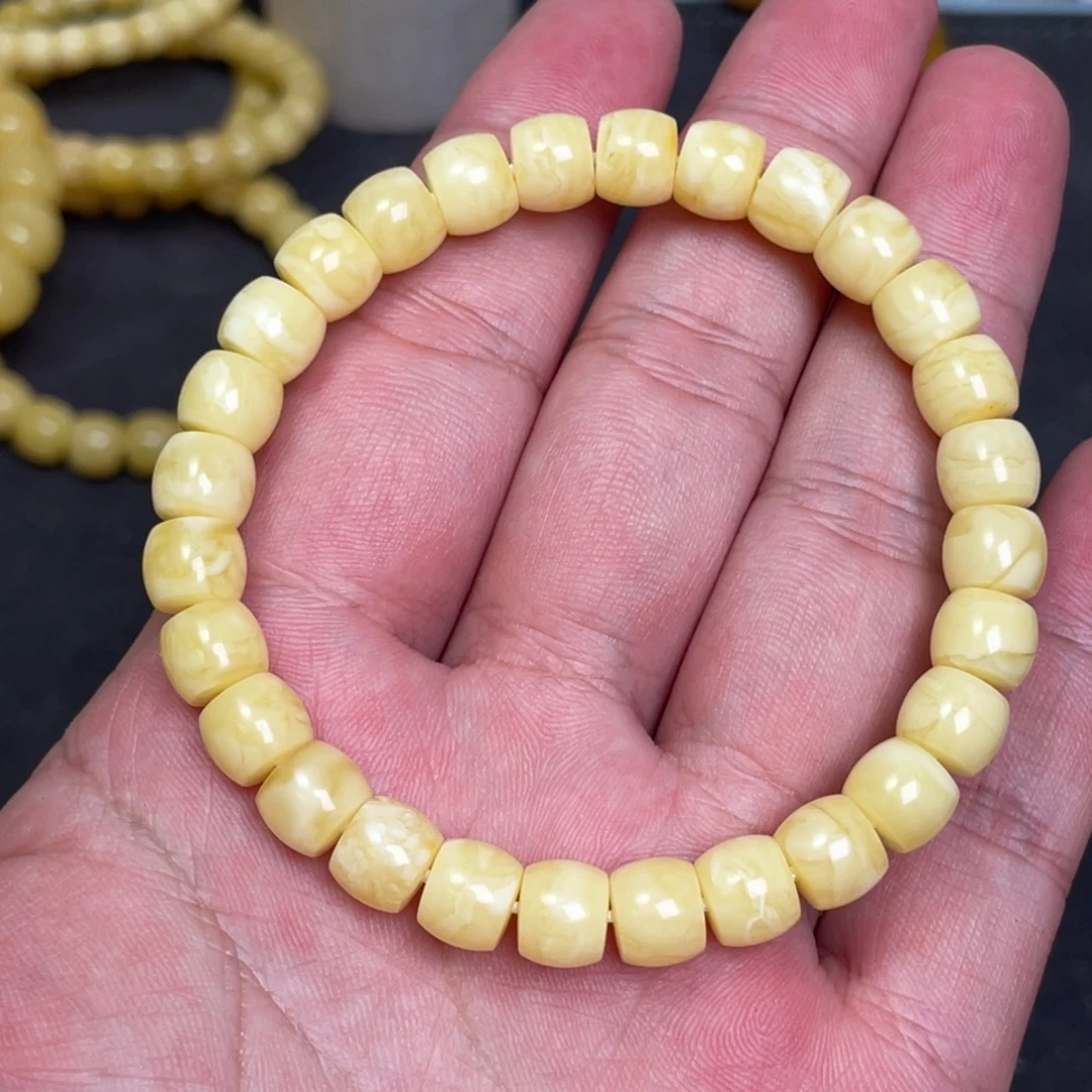 未镶嵌蜜蜡裸石蜜蜡手串8mm
