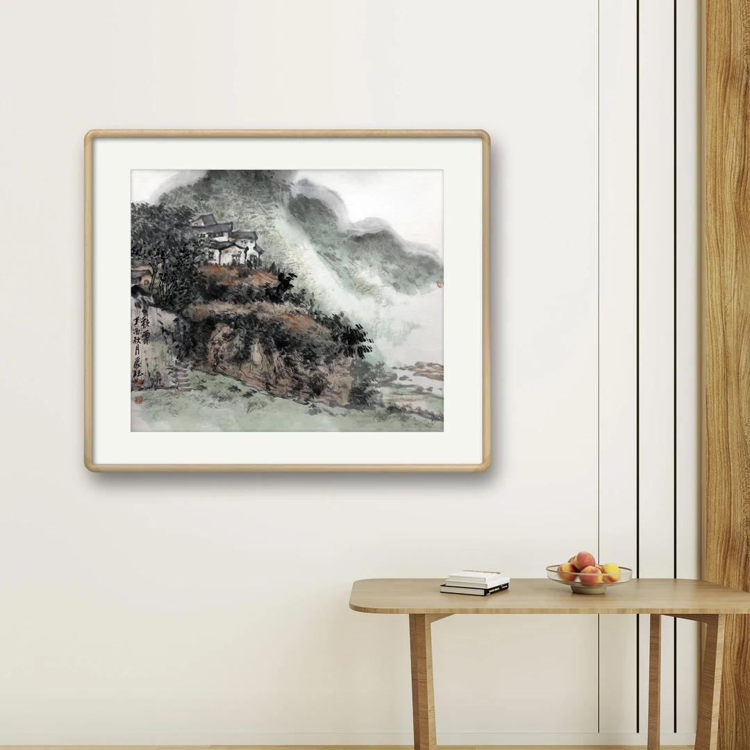 【艺典文化】中美协 徐家珏 展览原作 画芯尺寸 52.5✖️44.5cm不带框