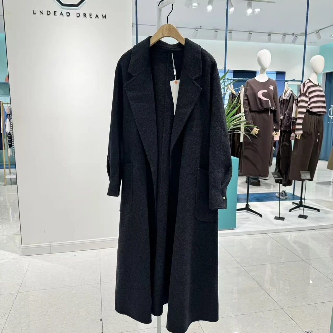 【辰美优选】章那汀/59913冬季上新双面呢大衣