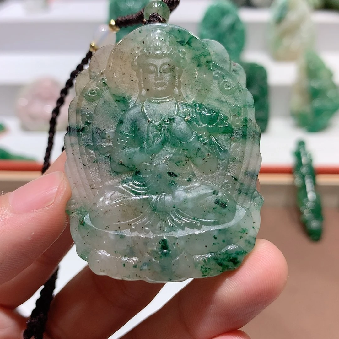 独山玉挂件未镶嵌