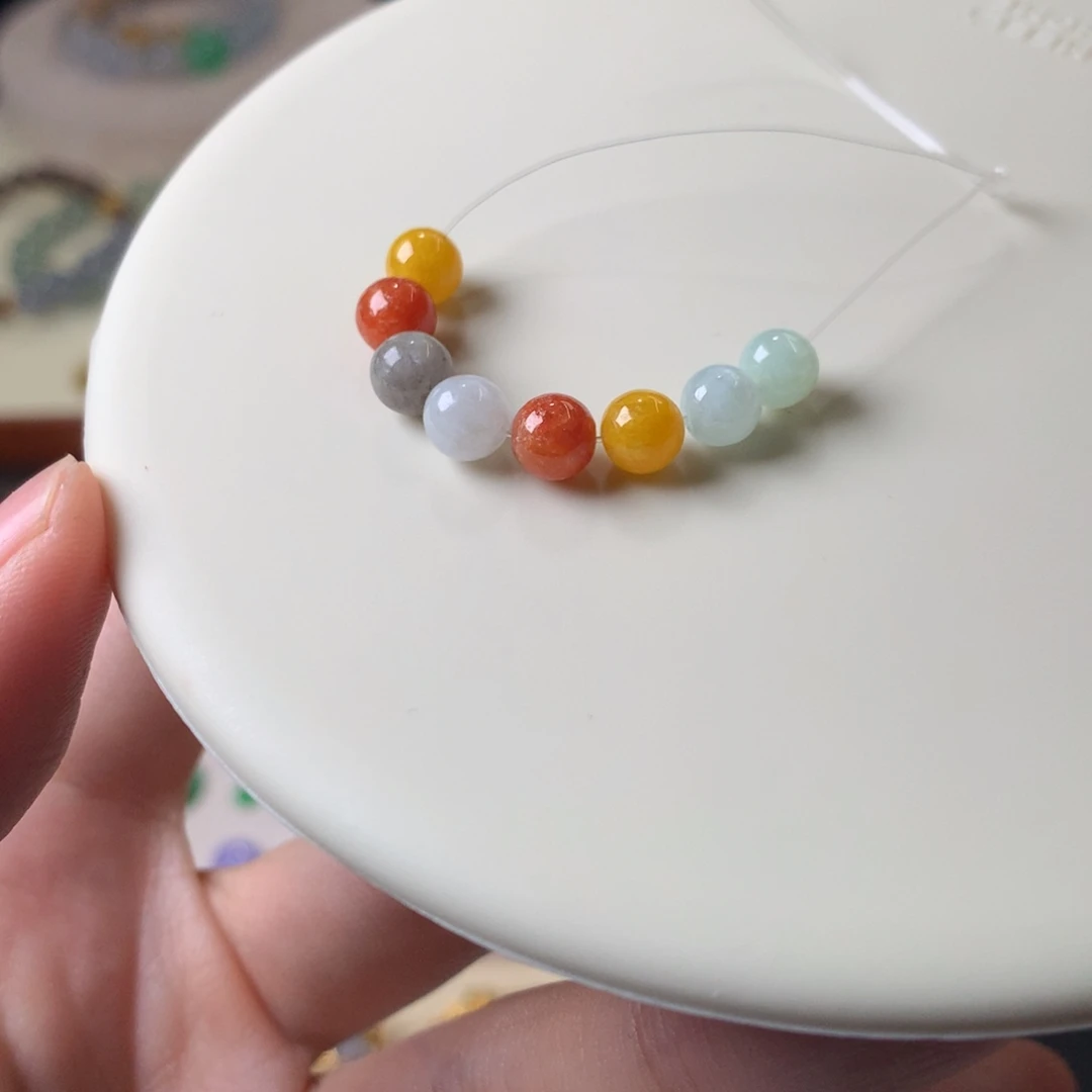 翡翠散珠天然翡翠