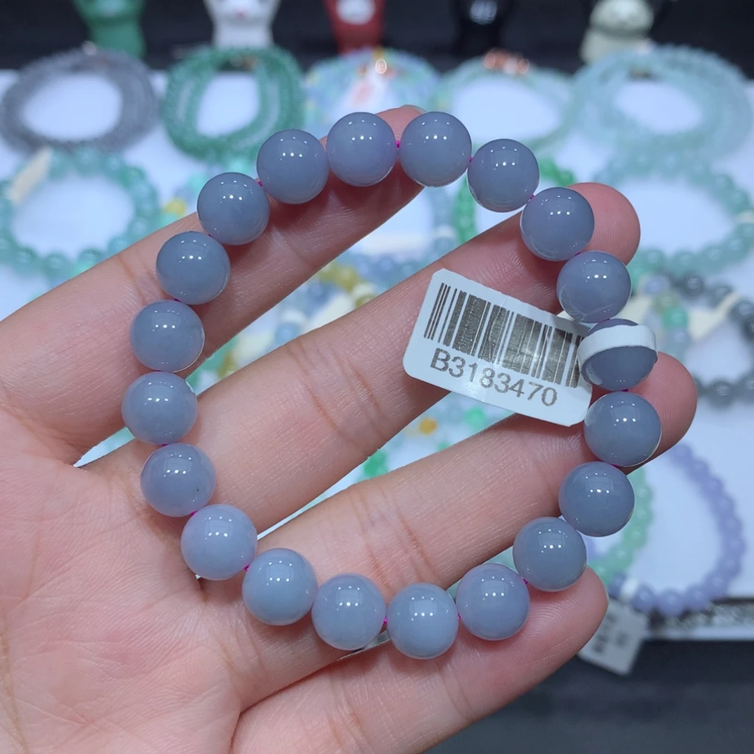 翡翠未镶嵌手串天然