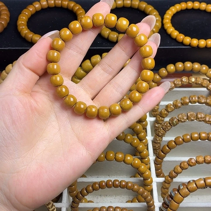 天***伤手串紫金鼠实心鼠老型10