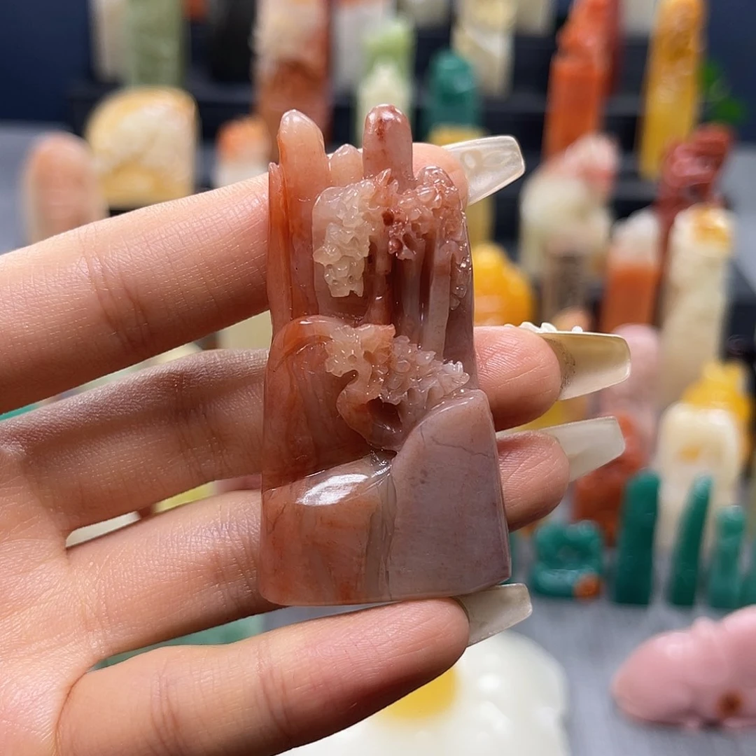 巴林石印石包邮包刻5842