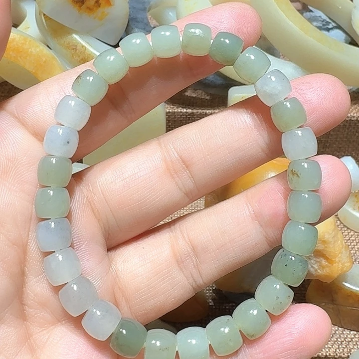 和田玉（糖玉）未镶嵌手链
