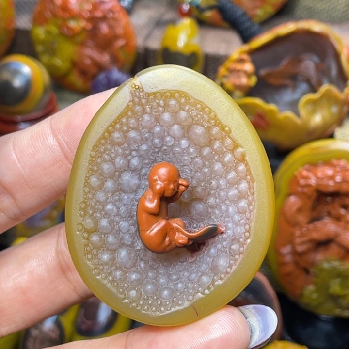 玛瑙/玉髓未镶嵌珠宝奇石品质工艺新生2800