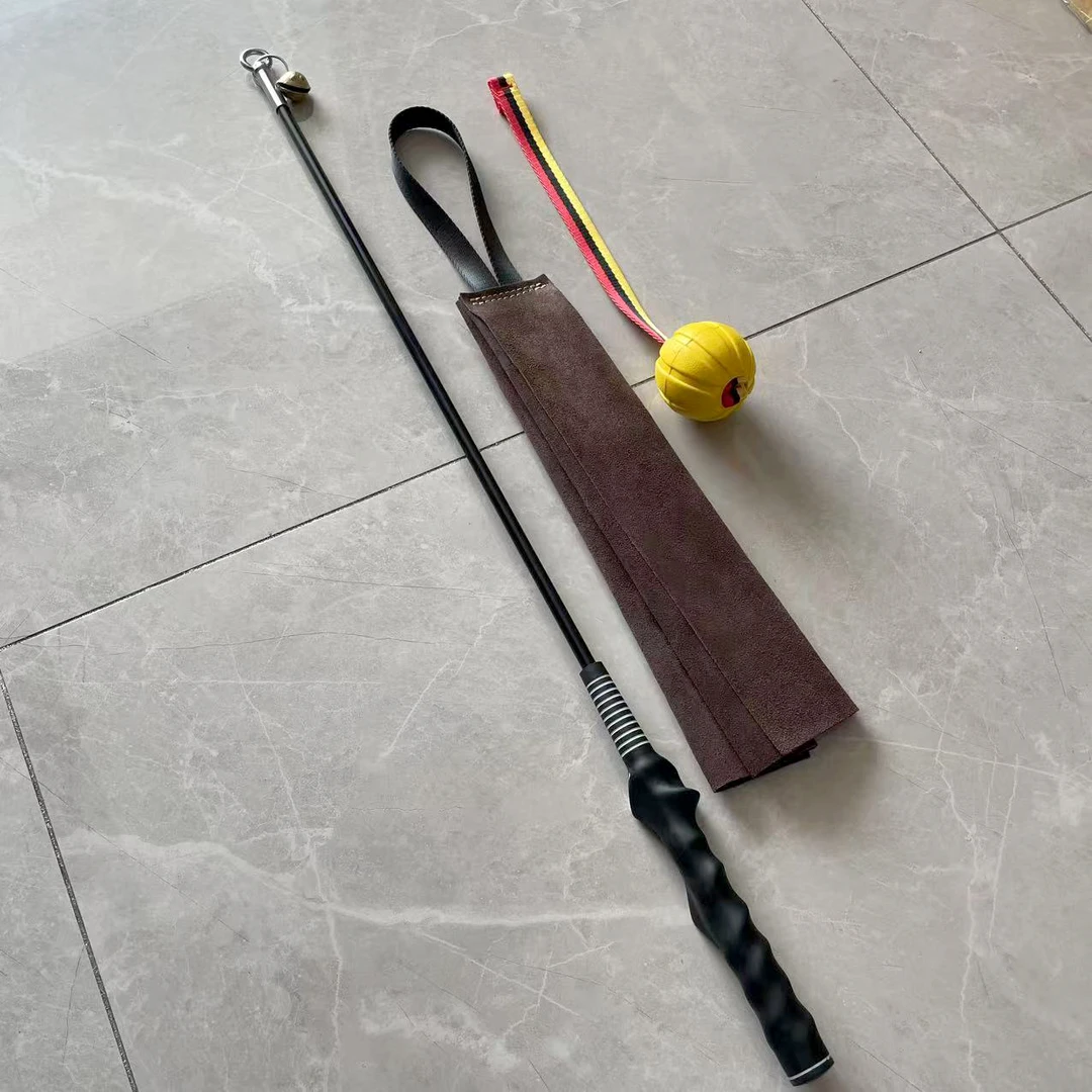 训犬挑逗杆幼犬逗引训犬杆马犬德牧杜宾玩具训狗用品狗狗训练装备