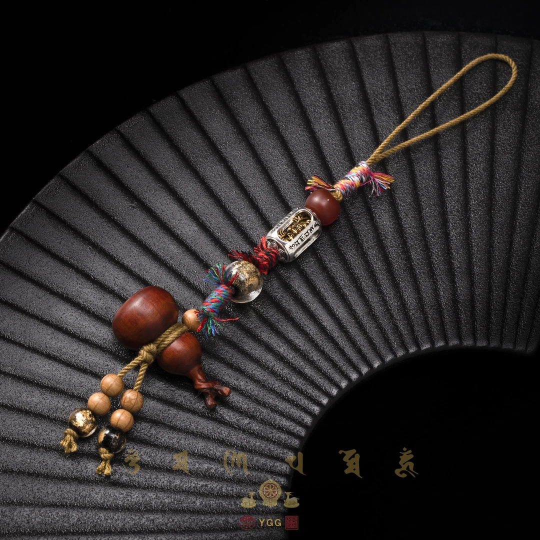 合金木质吊坠 合金木质吊坠 /枣木龙头葫芦挂件/QZSD14